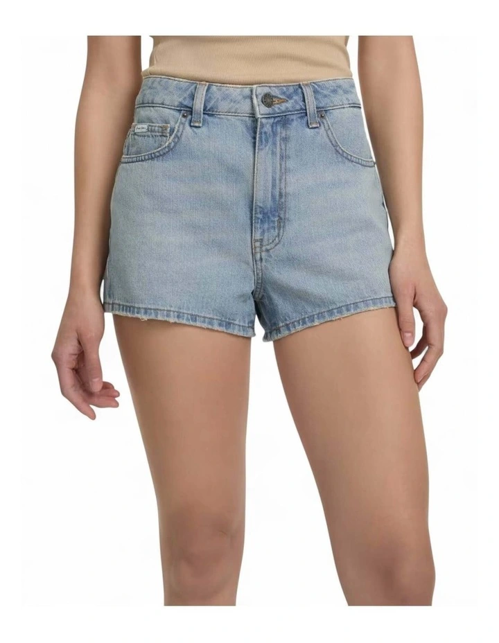Guess Jeans Highwaist Vintage Short in Blue image 4