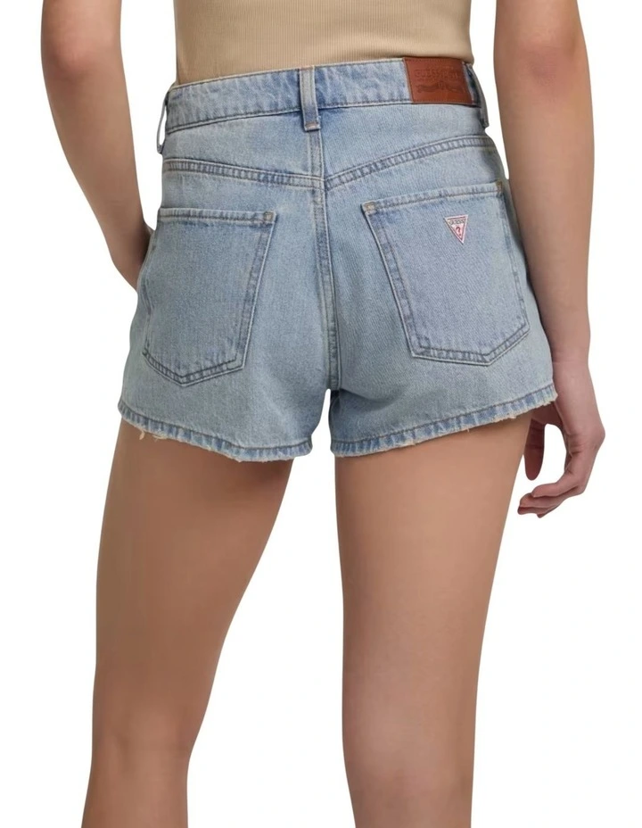 Guess Jeans Highwaist Vintage Short in Blue image 6