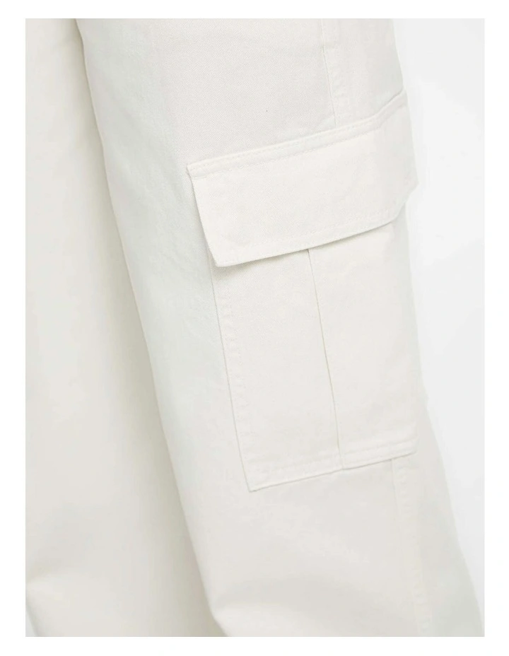 Guess Jeans Cargo Chino Pants in Beige image 3