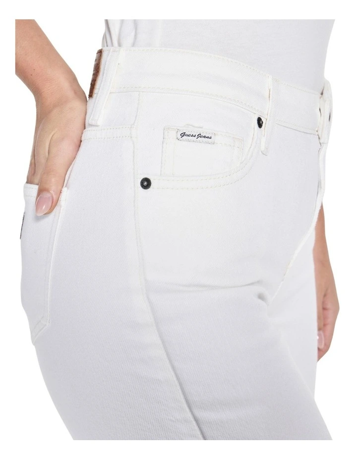 Eco Wide Leg Jeans in White image 6