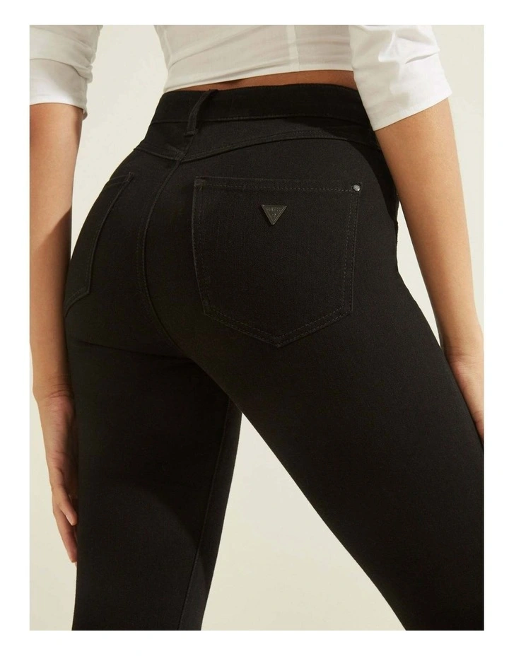 Roxbury 1981 High-Rise Skinny Fit Jeans in Black image 5