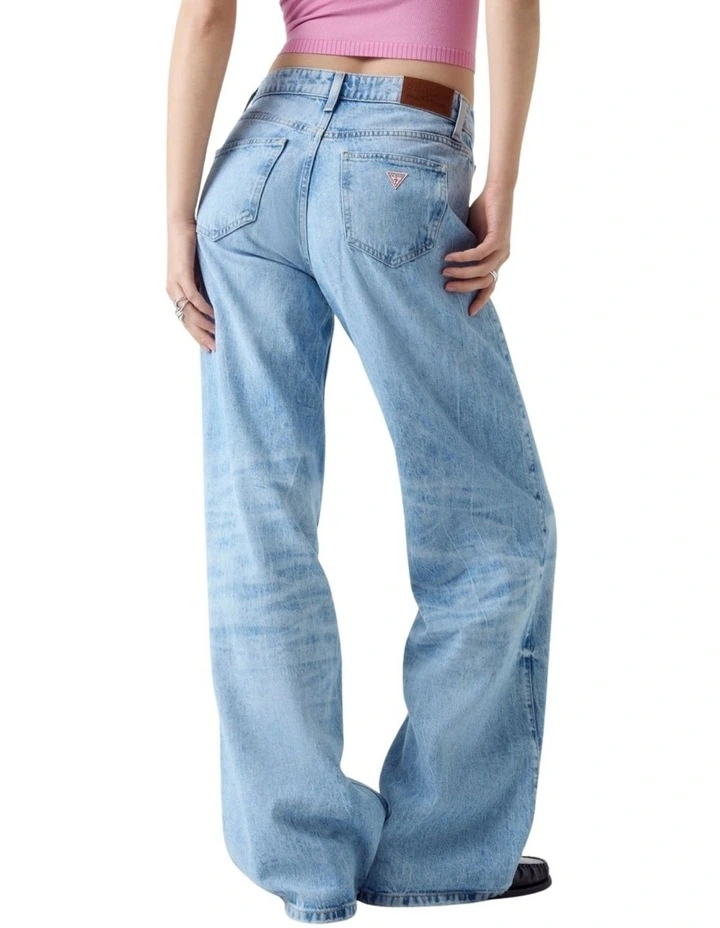 G11 Wide Leg Jeans in Superlight Wash image 2