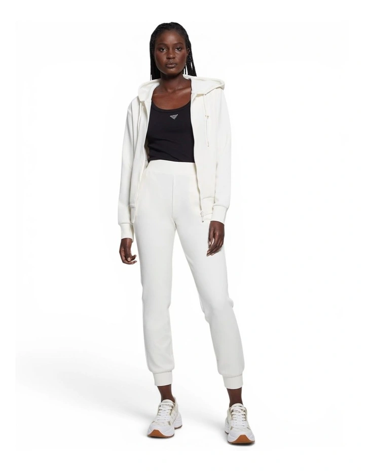 Olympe Hoodie Jacket in White image 2