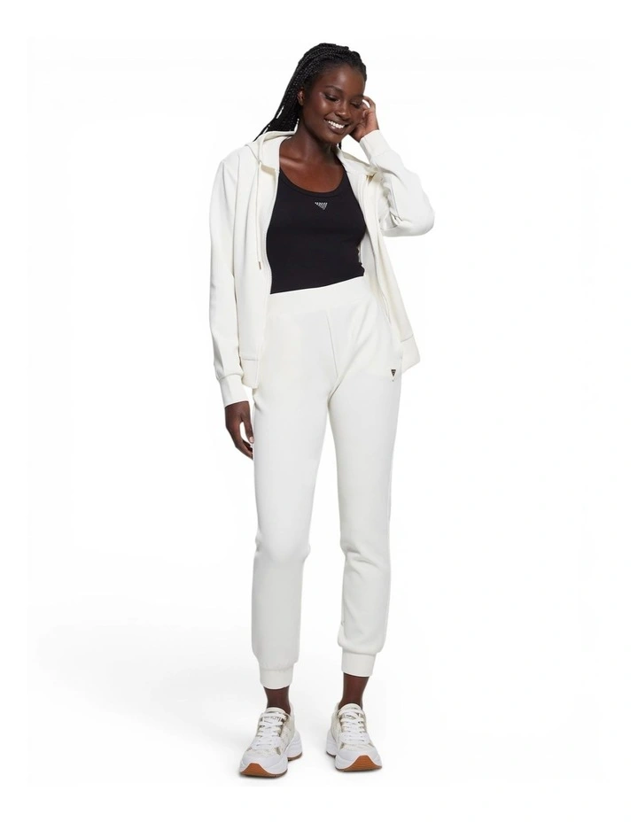 Olympe Hoodie Jacket in White image 3