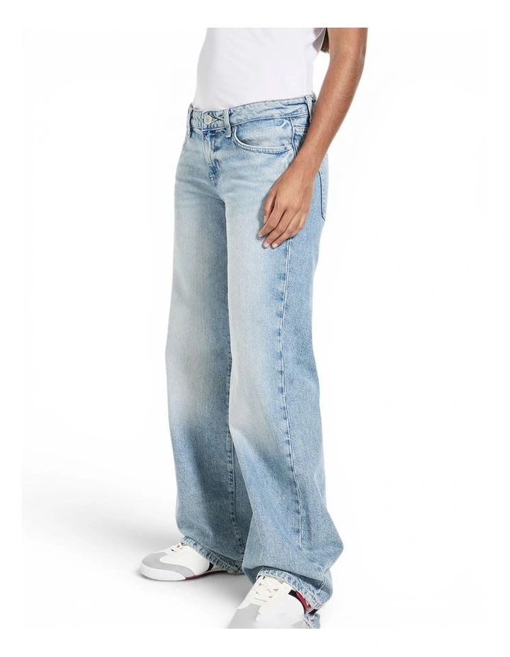 Low Rise Slouchy Jeans in Winter Mist image 3