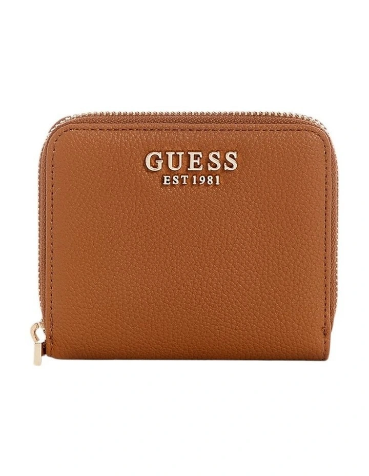 Laurel Small Zip Wallet in Cognac image 1
