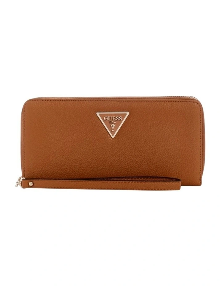 Laurel II Large Zip Around Wallet in Cognac image 1
