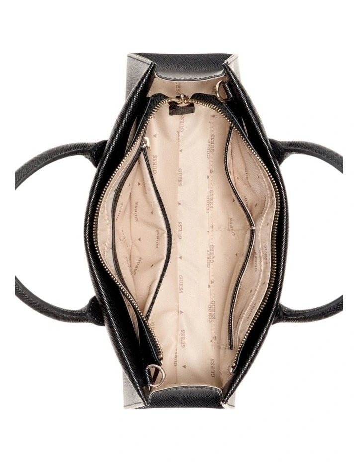 Noelle II Girlfriend Satchel Bag in Black image 3