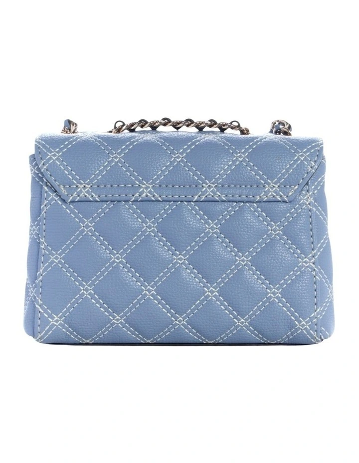 Giully II Mini Convertible Flap Bag in Grey Blue image 3