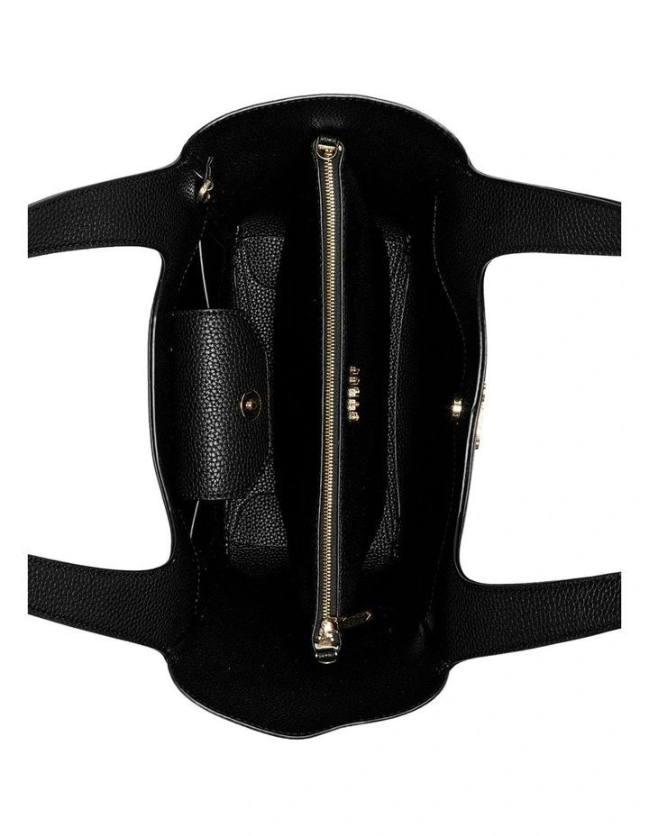 Helina Tote Bag in Black image 4