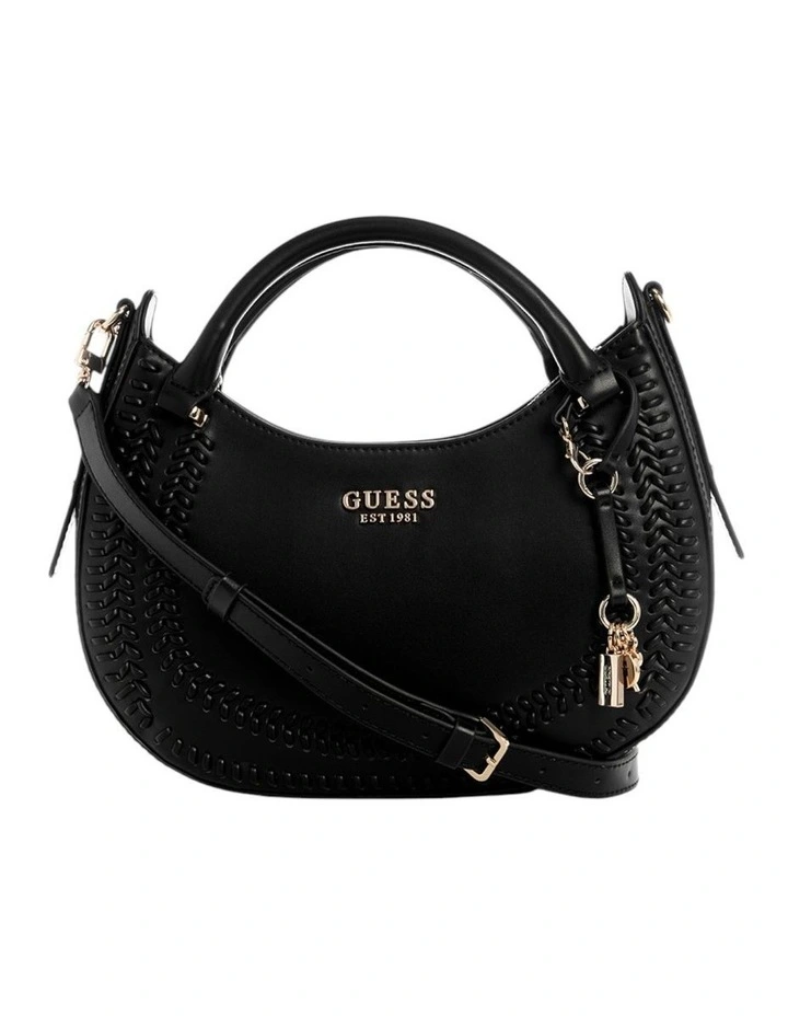 Tatum Satchel Bag in Black image 1