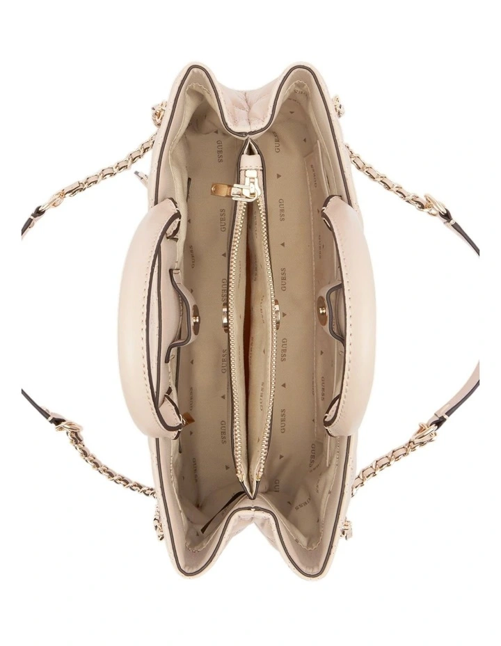 Giully Girlfriend Satchel Bag in Light Beige image 3