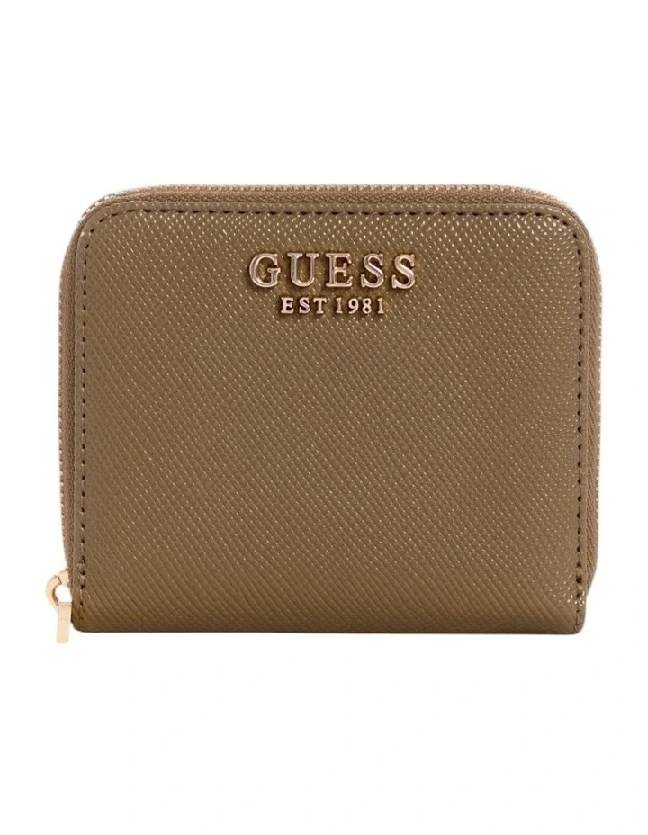 Laurel Small Zip Around Wallet in Dark Taupe image 1