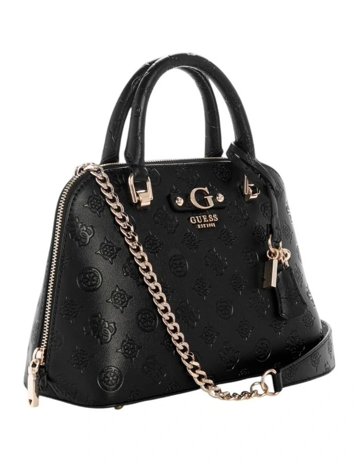 Dita Dome Satchel Bag in Black image 3