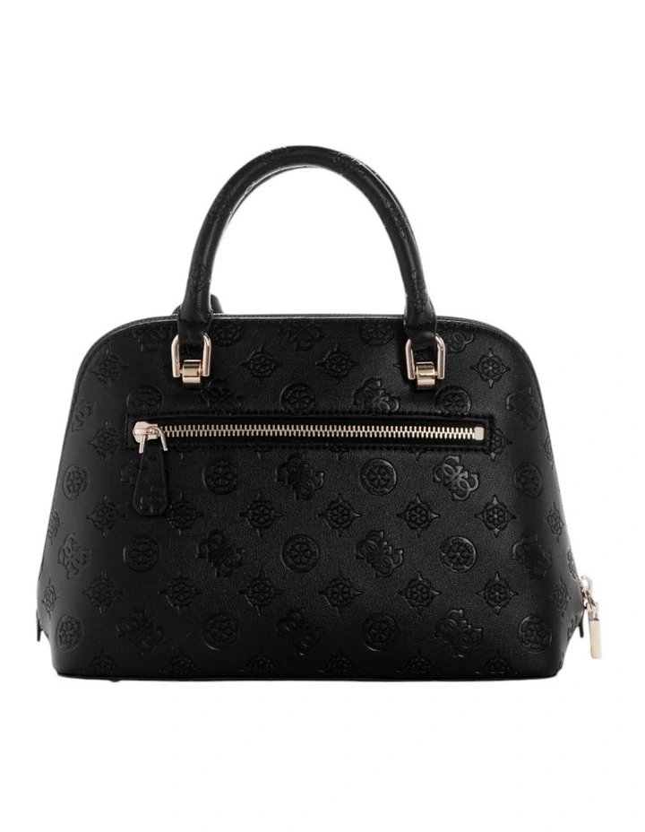 Dita Dome Satchel Bag in Black image 4