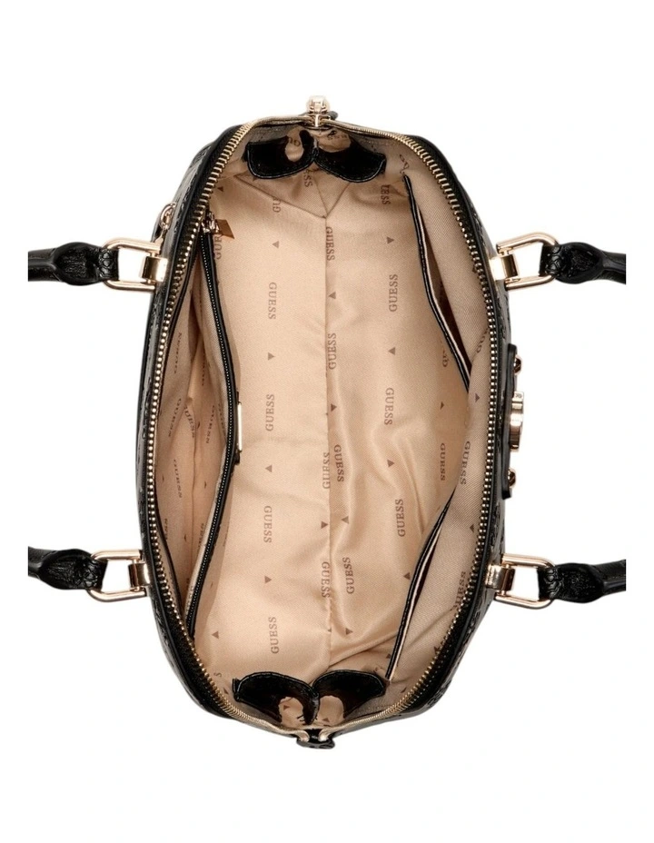Dita Dome Satchel Bag in Black image 5