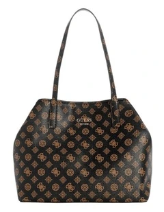 Vikky 2 in 1 Tote Bag in Brown