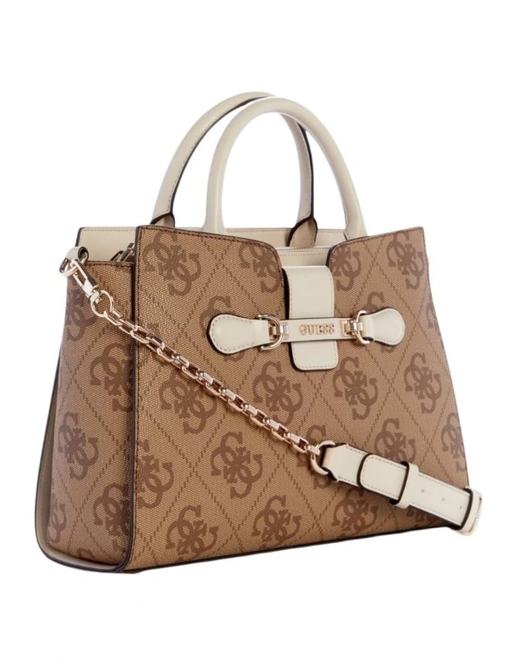 Nolana Girlfriend Satchel Bag in Bone image 2