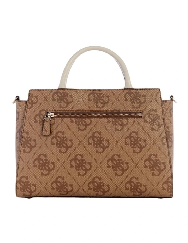 Nolana Girlfriend Satchel Bag in Bone image 3
