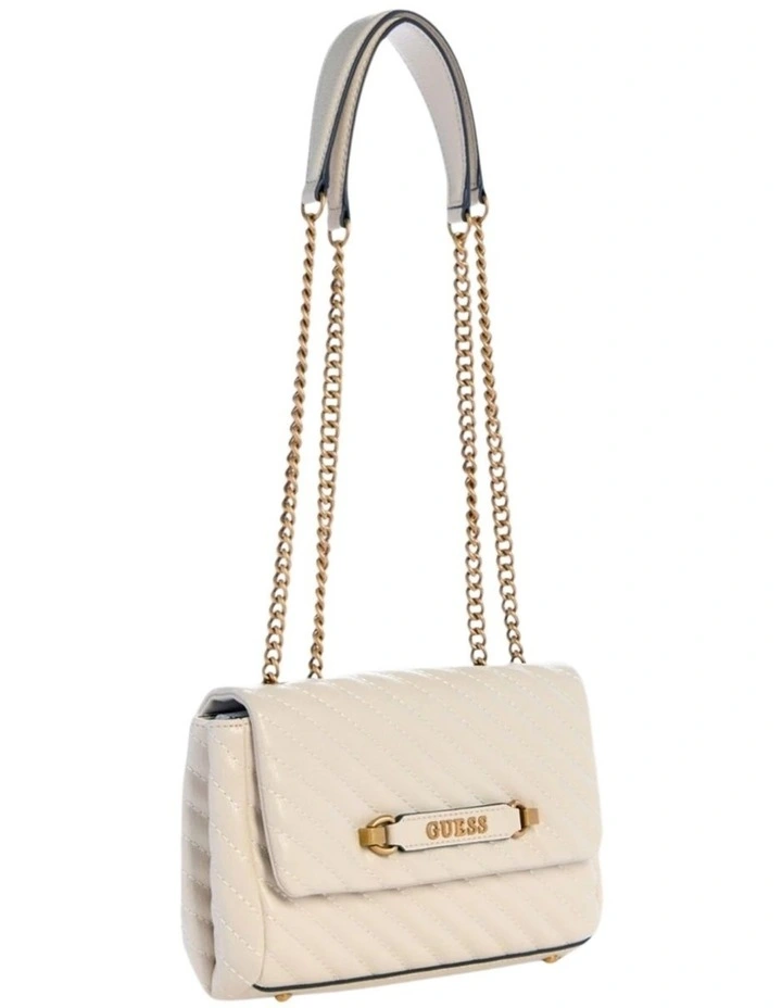 Sela Convertible Crossbody Flap Bag in Bone image 2