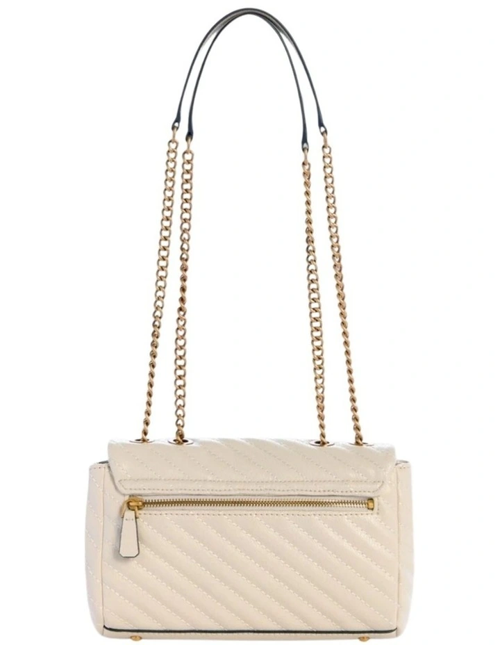 Sela Convertible Crossbody Flap Bag in Bone image 4