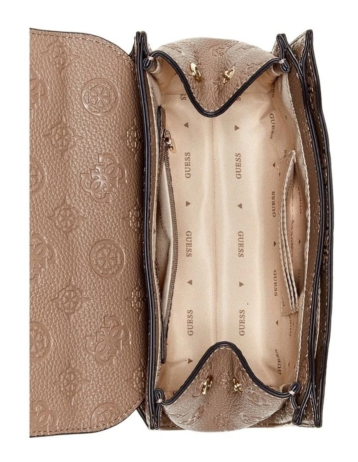 Cresidia II Convertible Crossbody Flap Bag in Brown image 3