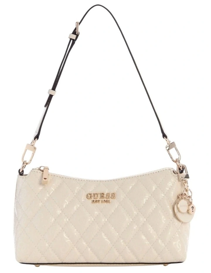 Isemay Shoulder Bag in Off White image 1