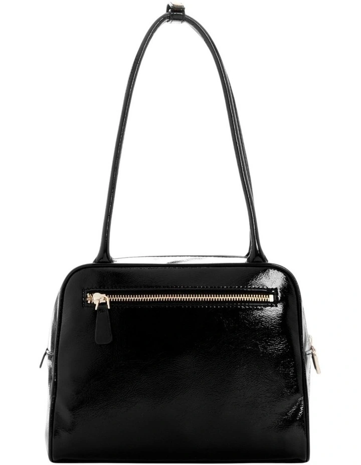Waldena Shoulder Satchel Bag in Black image 4