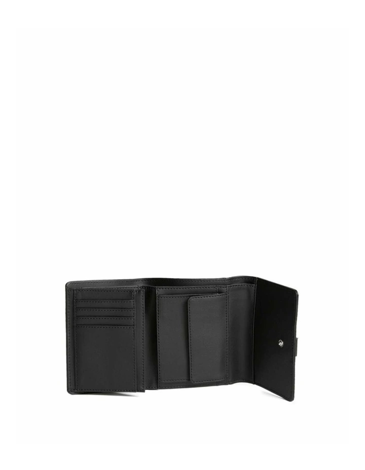 Galya Trifold Wallet in Black image 2