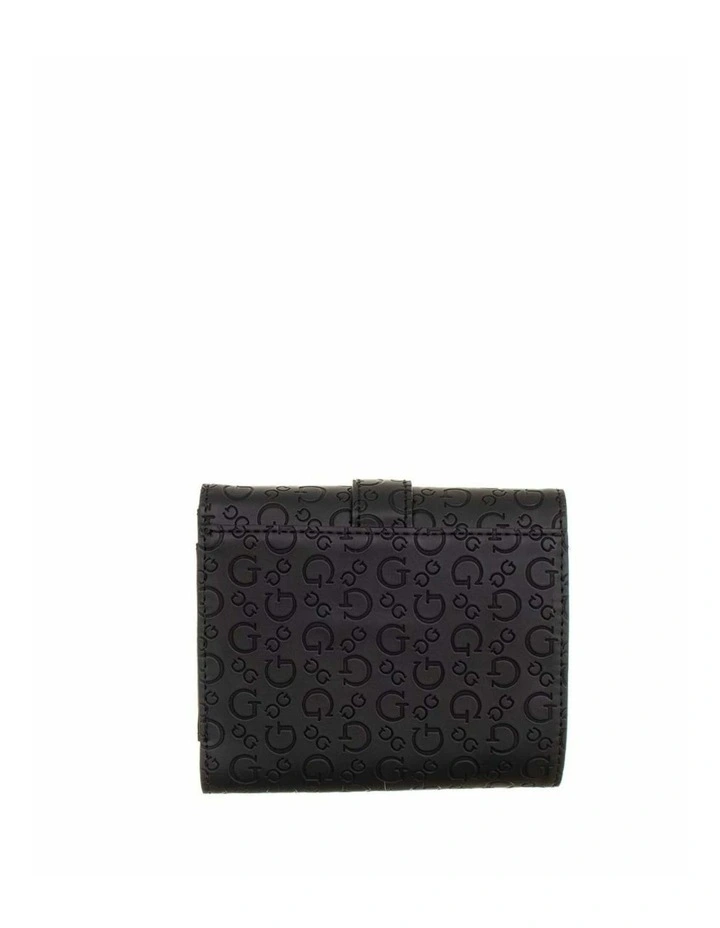 Galya Trifold Wallet in Black image 3
