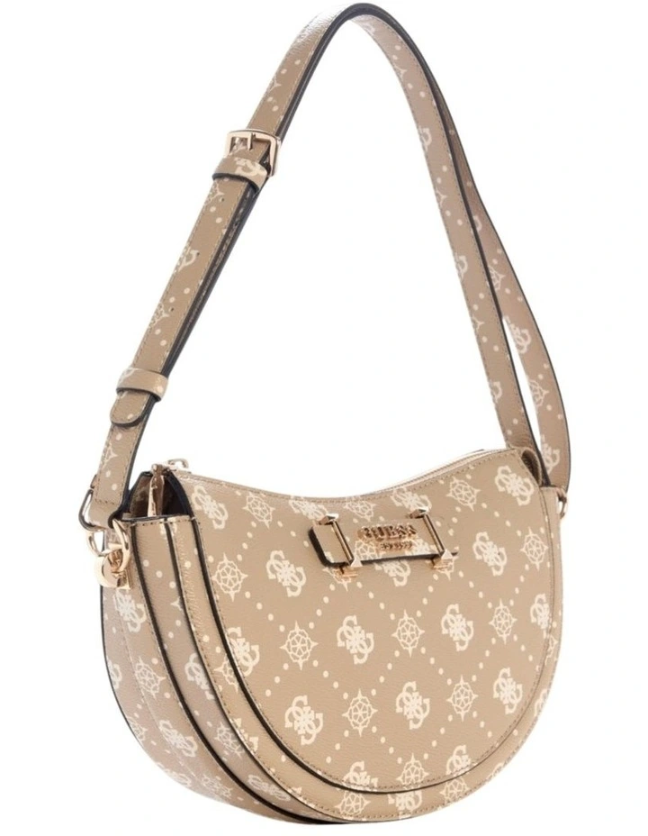 Silia Convertible Shoulder Bag in Biscotti Logo image 2