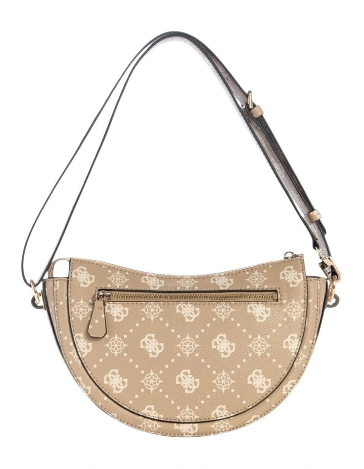 Silia Convertible Shoulder Bag in Biscotti Logo image 4