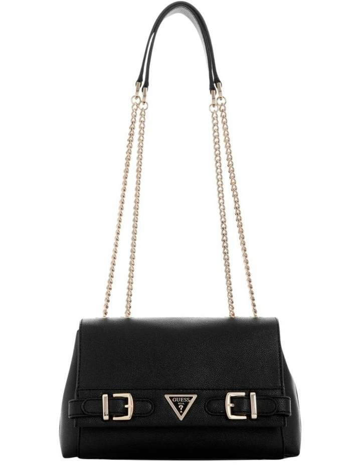 Eco Ali Convertible Crossbody Flap in Black image 1