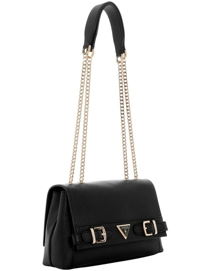Eco Ali Convertible Crossbody Flap in Black image 3