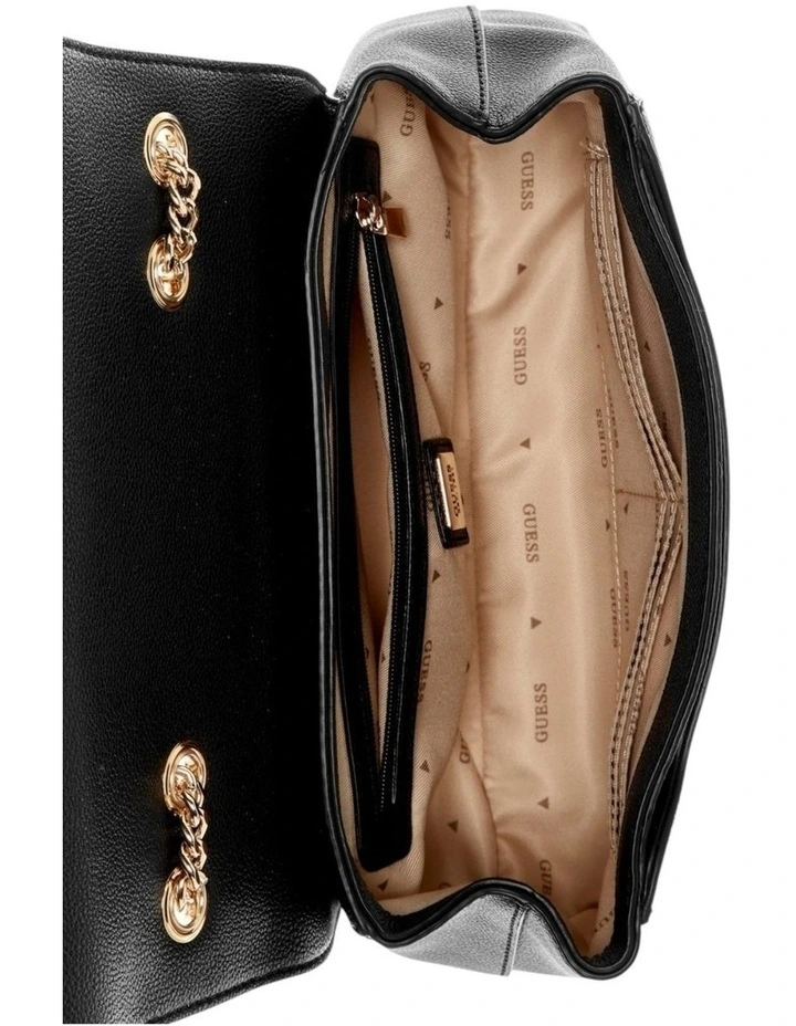 Eco Ali Convertible Crossbody Flap in Black image 5