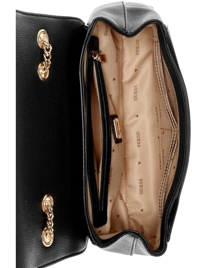 Eco Ali Convertible Crossbody Flap in Black image 6