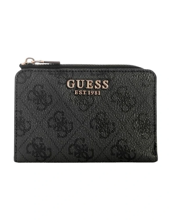 Laurel Zip Around Card Case in Coal Logo image 1