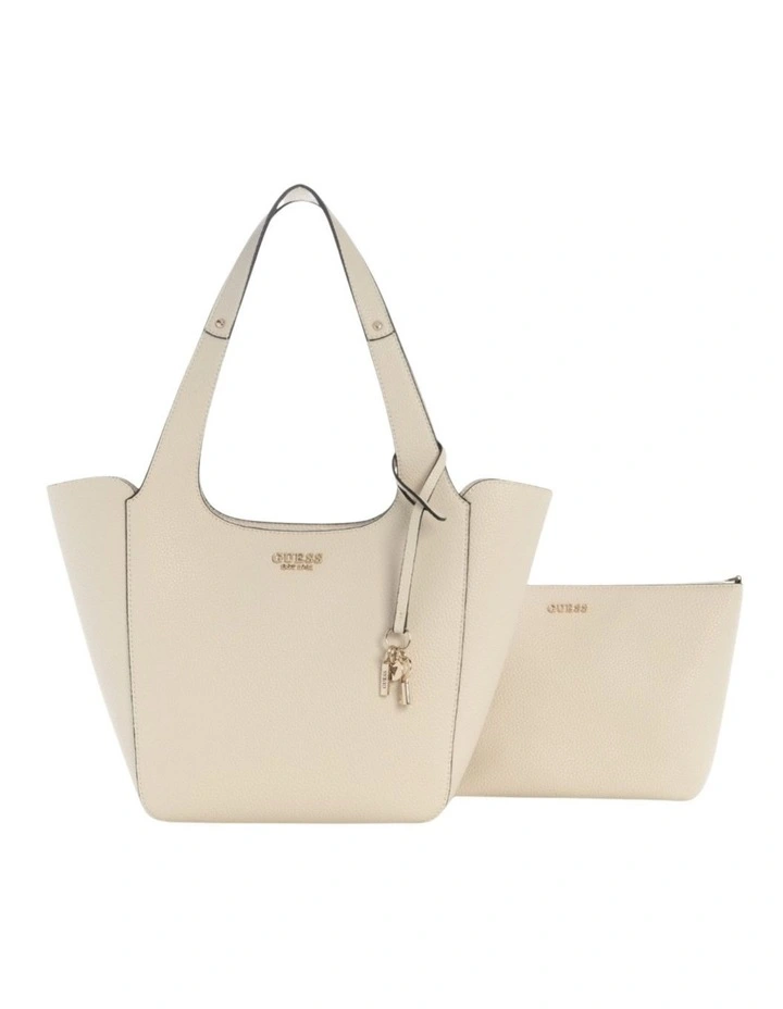 Helina Tote Bag in Bone image 1