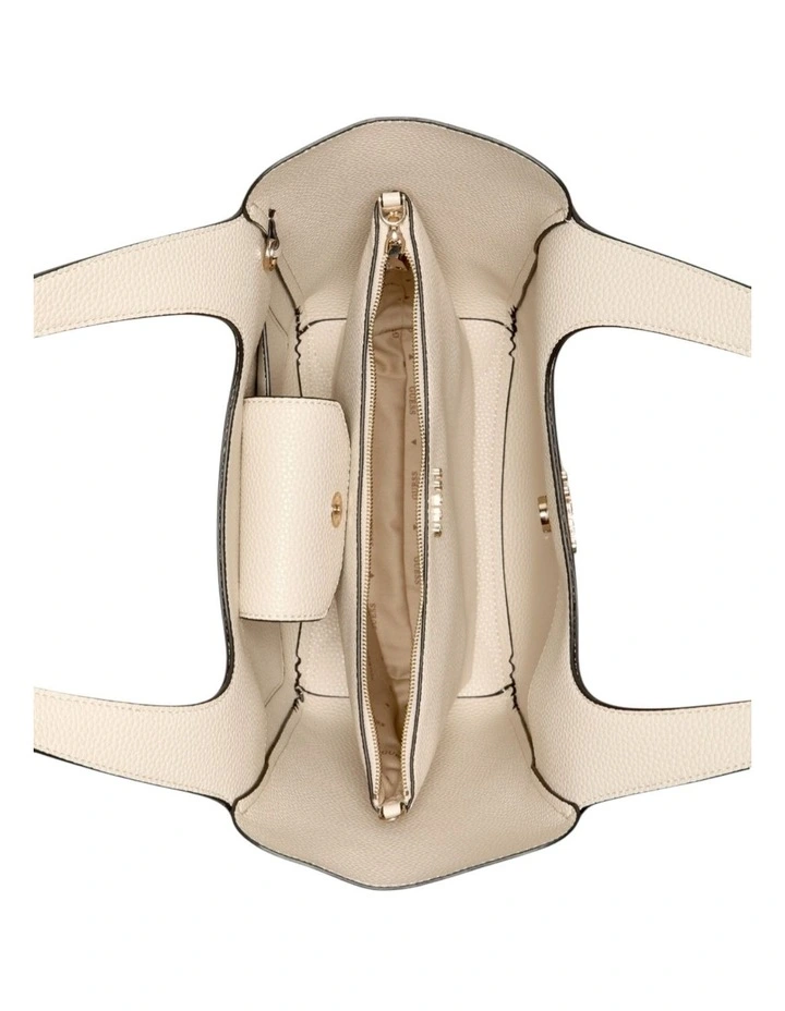 Helina Tote Bag in Bone image 3