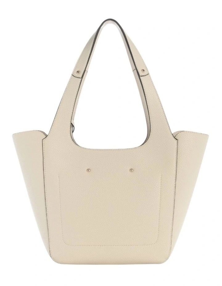Helina Tote Bag in Bone image 5