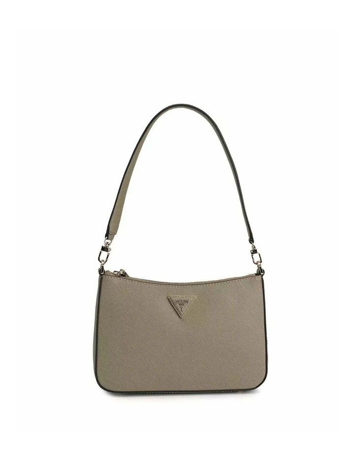 Eco Jazlynn Top Zip Shoulder Bag in Sage image 1