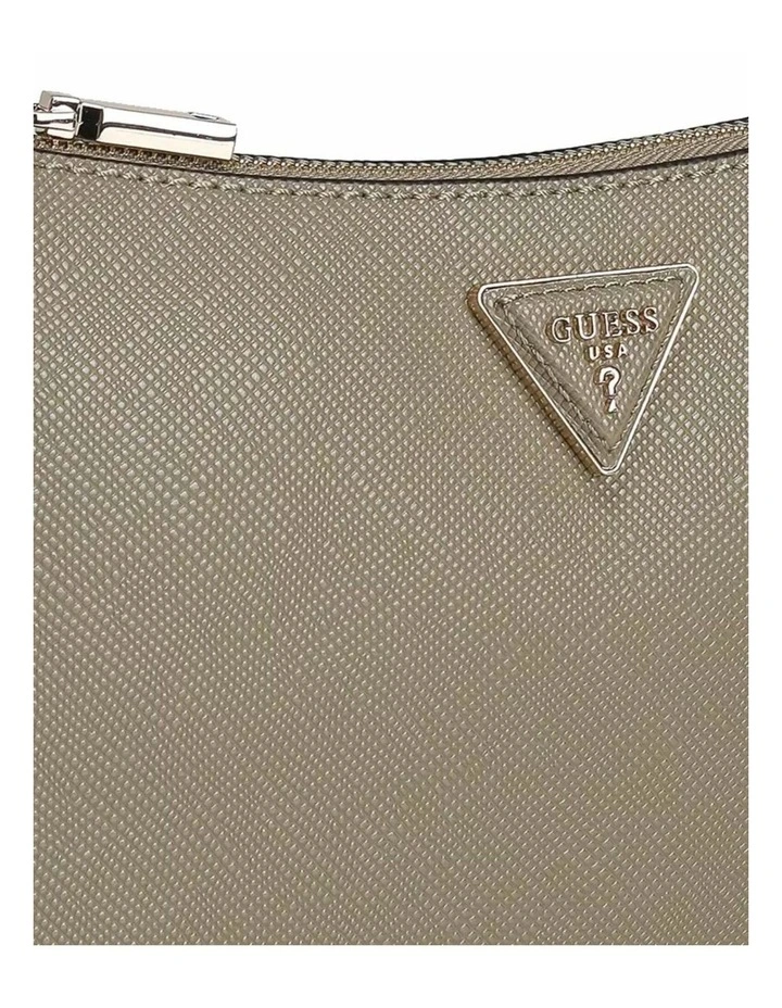 Eco Jazlynn Top Zip Shoulder Bag in Sage image 4