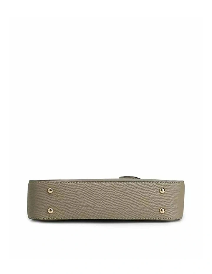Eco Jazlynn Top Zip Shoulder Bag in Sage image 6