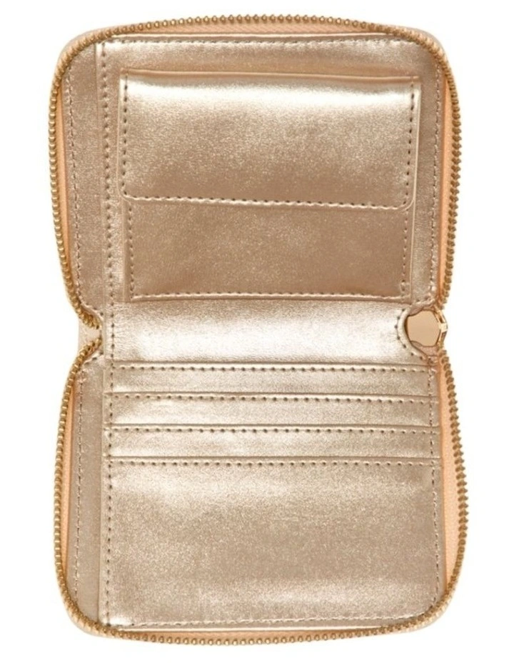 Laurel Small Zip Around Wallet in Teal image 2