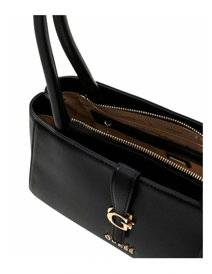 Carrie Girlfriend Shoulder Satchel Bag in Black image 5