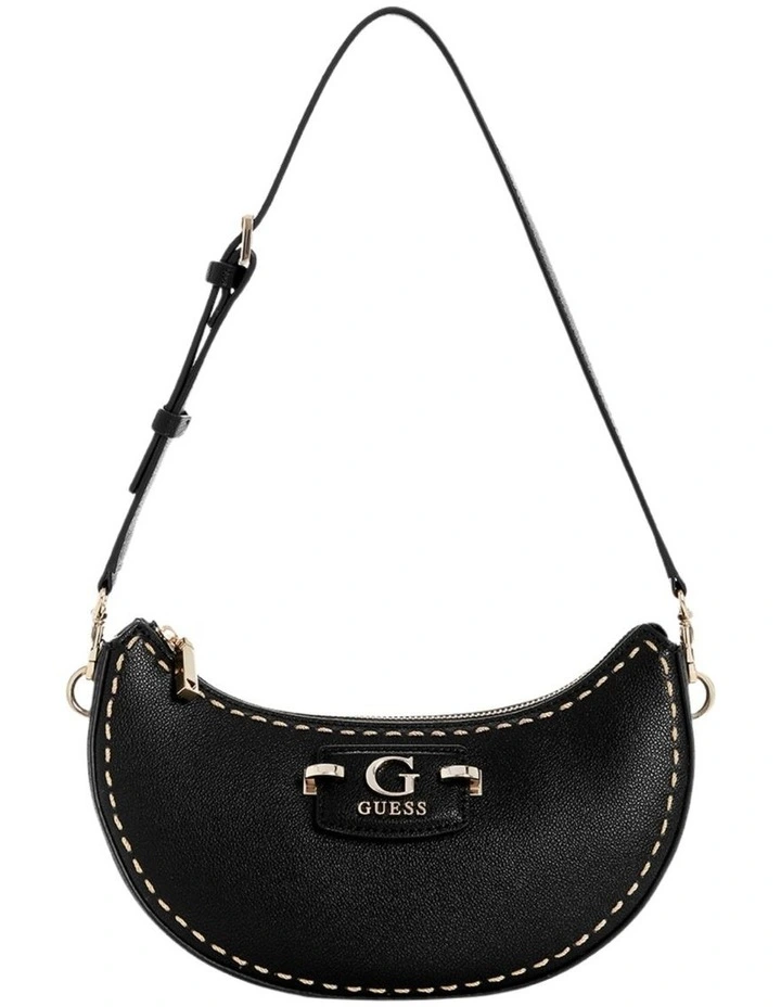 Nastra Shoulder Bag in Black image 1