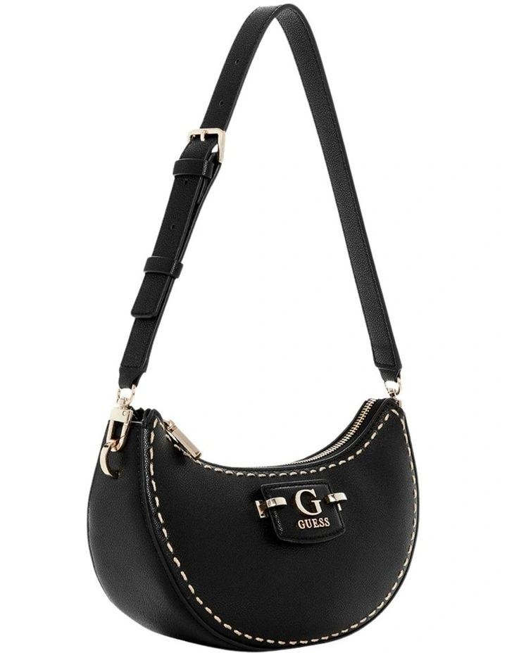 Nastra Shoulder Bag in Black image 2