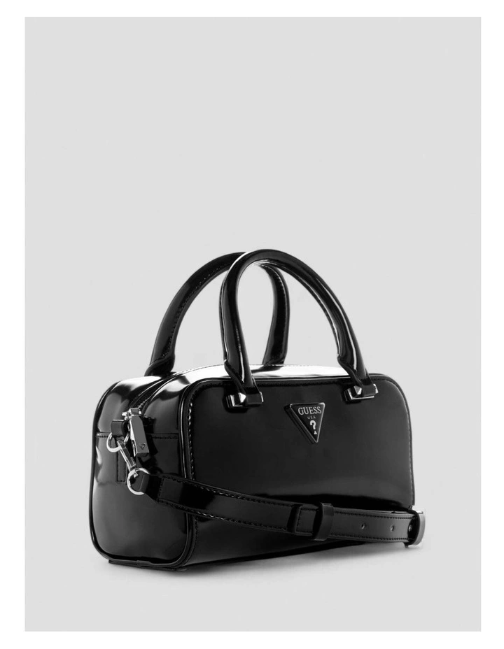 Arnela Mini Satchel Bag in Black image 2