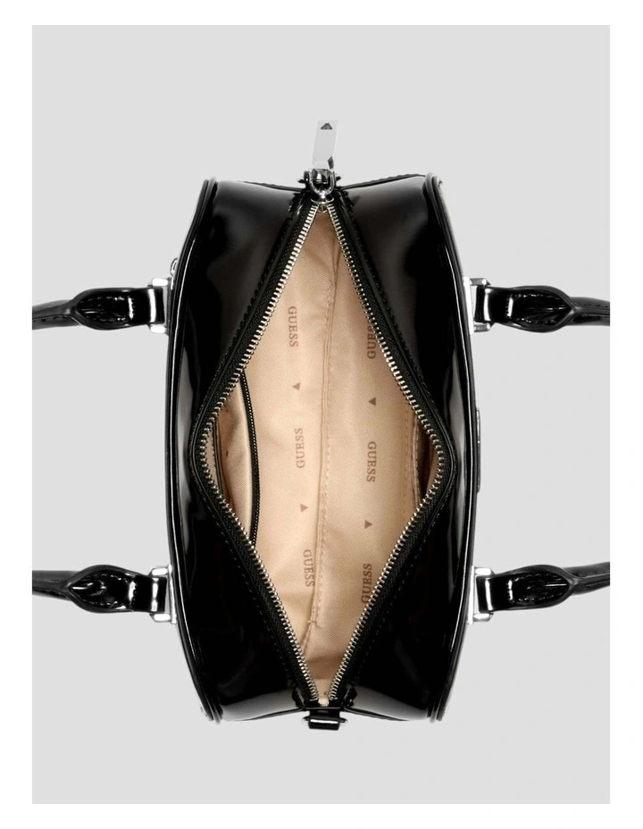 Arnela Mini Satchel Bag in Black image 3