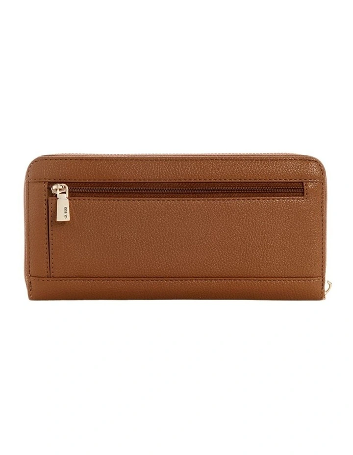Laurel Large Wallet in Cognac image 3